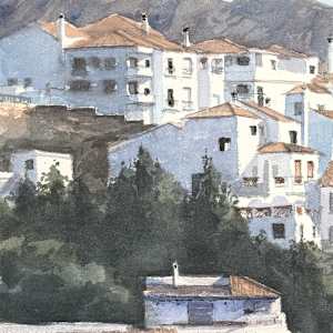 White Village by Rick Osann Art, Image 1.
