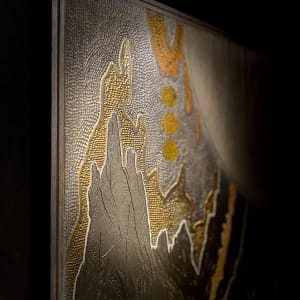 Mountains In Moonlight by Cie Hoover 