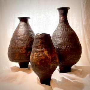 Armless Amphora #1 by Jennifer K Brown  Image: With sisters in the studio