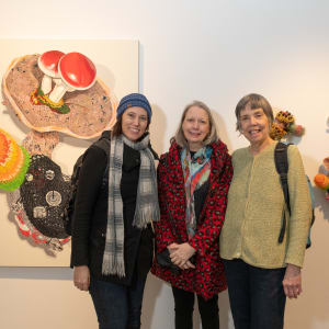 Fully Ripe: A Painting of Jeanne Tremel's Sculpture "Ripe" by Melodie Provenzano 