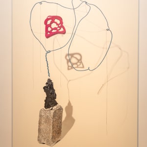Suspended Belief: A Painting of Michelle Segre's Sculpture "Driftloaf" by Melodie Provenzano 