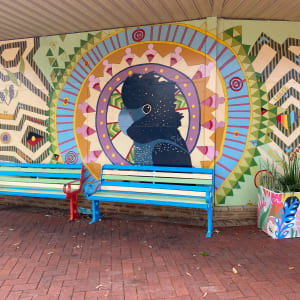 Belvidere St Mural by Pia Remund