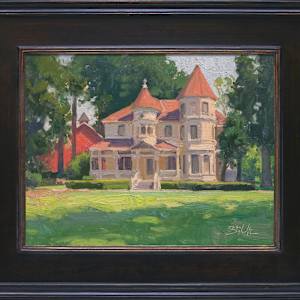 "Camarillo Ranch House" by Dan Schultz  Image: Frame dimensions: 16.5" x 19.5"