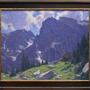 "Elevation" by Dan Schultz  Image: Frame dimensions: 30.5" x 36.5"
