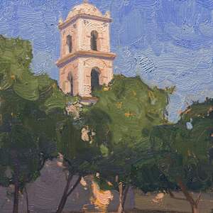 “Ojai Tower” by Dan Schultz, Image 1.
