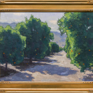 "Orchard Path" by Dan Schultz Fine Art  Image: Frame option 1: 
15.5" x 19.5"