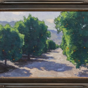 "Orchard Path" by Dan Schultz Fine Art  Image: Frame option 2: 
15.5" x 19.5"