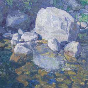 "Quiet Stream" by Dan Schultz, Image 1.