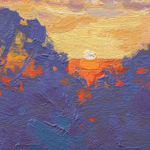 "Southwest Sunset" by Dan Schultz  Image: Detail