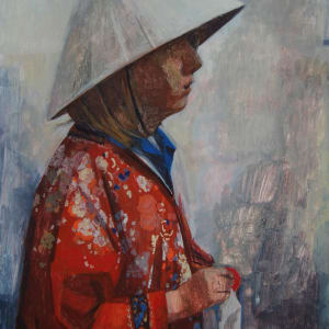 Boy in Red Robe by Amy Scherer, Image 1.