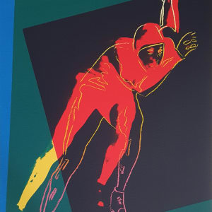 Speedskater by Andy Warhol