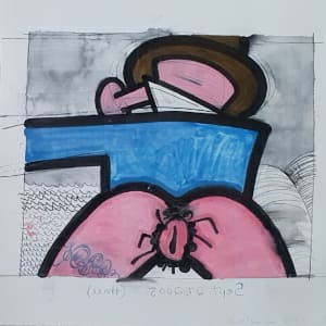 Untitled (Sept. 27, 2005) (Three) by Caroll Dunham