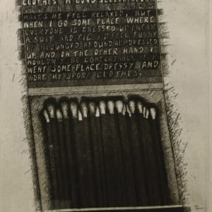 Like Most Everybody Else ("Matchbook" series) by Richard Prince