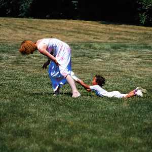 Frisbee Frolic by Fletcher Hayes, Image 1.