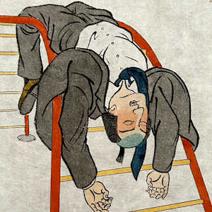 百眠百芺 Sleeping salaryman # 18 by Shisamu Iwase 