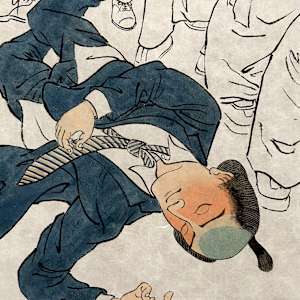 百眠百芺 Sleeping salaryman # 20 by Shisamu Iwase 