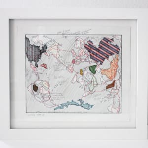 World Map I Detritus by Lordy Rodriguez