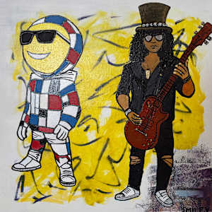 Smiley & Slash in Another World by Matt Smiley