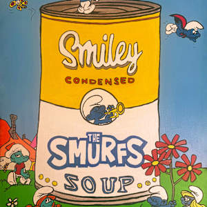 Smurfs Smiley Soup by Matt Smiley
