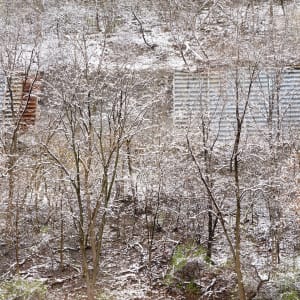 Spring Snowfall #2, Hamilton by Hugh Martin