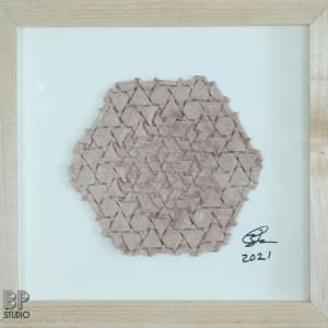 Pink Sawtooth Molecule by Benjamin Parker, Image 1.