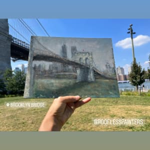 Emily Warren Roebling, The Brooklyn Bridge by Lois Keller 
