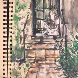 Back porch by Lois Keller