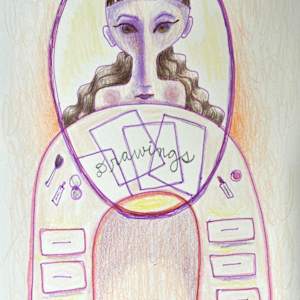 Vanity Drawings by Lois Keller