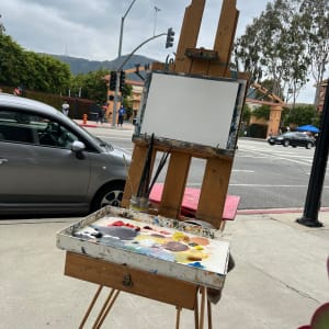 Beep, Honk, Strike in front of Disney Studios by Lois Keller 