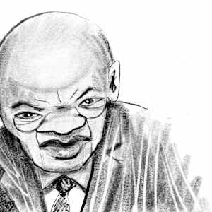 Digital Drawings of the Impeachment Trial of Donald Trump by Lois Keller