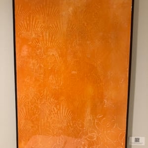 Orange on Tangerine by Leah Langefeld