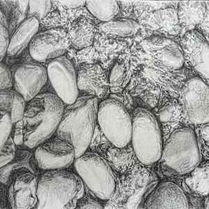 lake stones by Kristin  Cronic