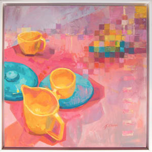 Teacups_onto_the_next_thing_Oil_on_canvas_framed_24_22x24_22_975_rnc0c4_2 by Kristin  Cronic