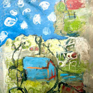 Mountain Cabin by Billie Bourgeois