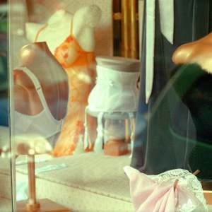 Lingerie Shop Window, Paris by Lisa Zane, Image 1.