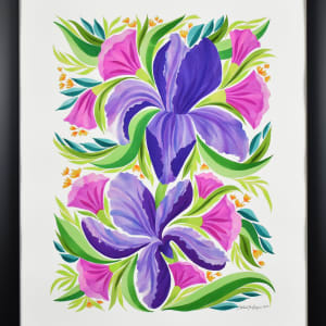 Iris Twins by Natalie Fine Shapiro