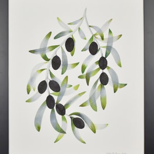 Olive Wreath by Natalie Fine Shapiro