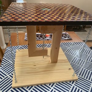 Escher cubes tabletop by Dina Afek  Image: Almost done