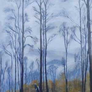 Winter Haze at Dobogókő by Attila Vidács