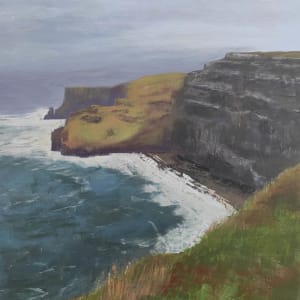 Cliffs of Moher, Ireland II by Attila Vidács