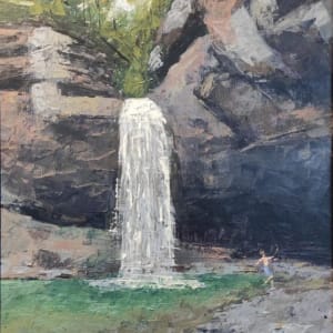 Waterfall near Chupferhammer Loft by Attila Vidács