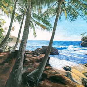 "Palms at sea" by Attila Vidács