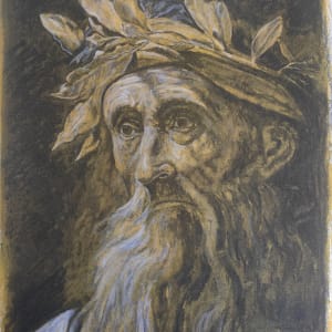 Poet Homer by Attila Vidács