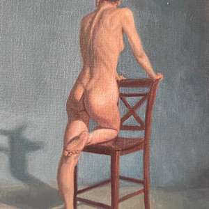 Figure Study: Trisha Standing by Attila Vidács