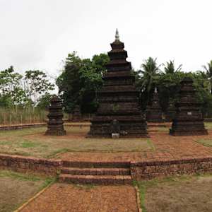 Jain Bhattaraka Samadhis by Mudabidri, Karnataka, India