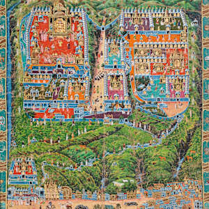 Shatrunjaya Tirtha Pata by Gujarat