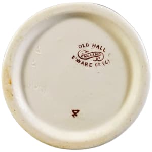 Unnamed (Orange Blossoms & Fruit) by Old Hall Earthenware Co. Ltd. 