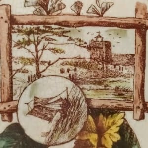 Unnamed (Rustic Cartouches) by Thomas Furnival & Sons 