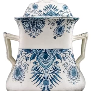Unnamed (Owl Feathers & Flowers) by Old Hall Earthenware Co. Ltd. 