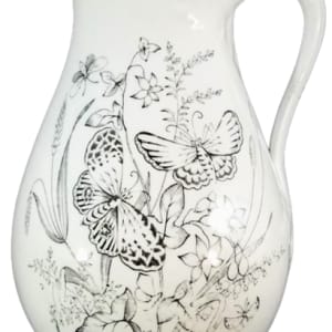 Unnamed (Butterflies & Flowers) by Unknown Maker 